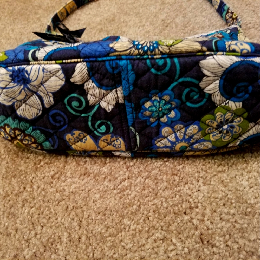 Vera Bradley retired Mod Blue Floral bag - Picture 4 of 8